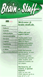 Mobile Screenshot of brain-stuff.de
