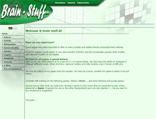 Tablet Screenshot of brain-stuff.de